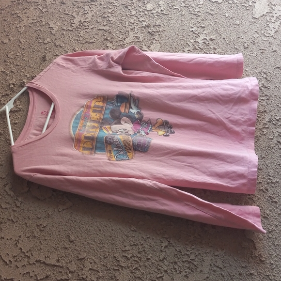 Vintage style Minnie diner Drive in short l/s Med - Picture 4 of 4